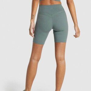 Gymshark  Whitney Cycling Shorts, Eucalyptus